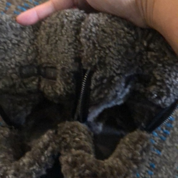 CHANEL INTERLOCKING CC LOGO SUEDE COMBAT BOOTS - Picture 9 of 11